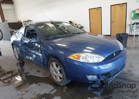 2002 Mercury Cougar V6 из США, поврежденный, VIN 1ZWFT61LX25604800